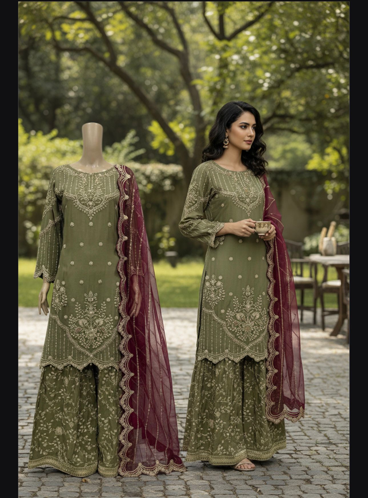 Chiffon Kurti