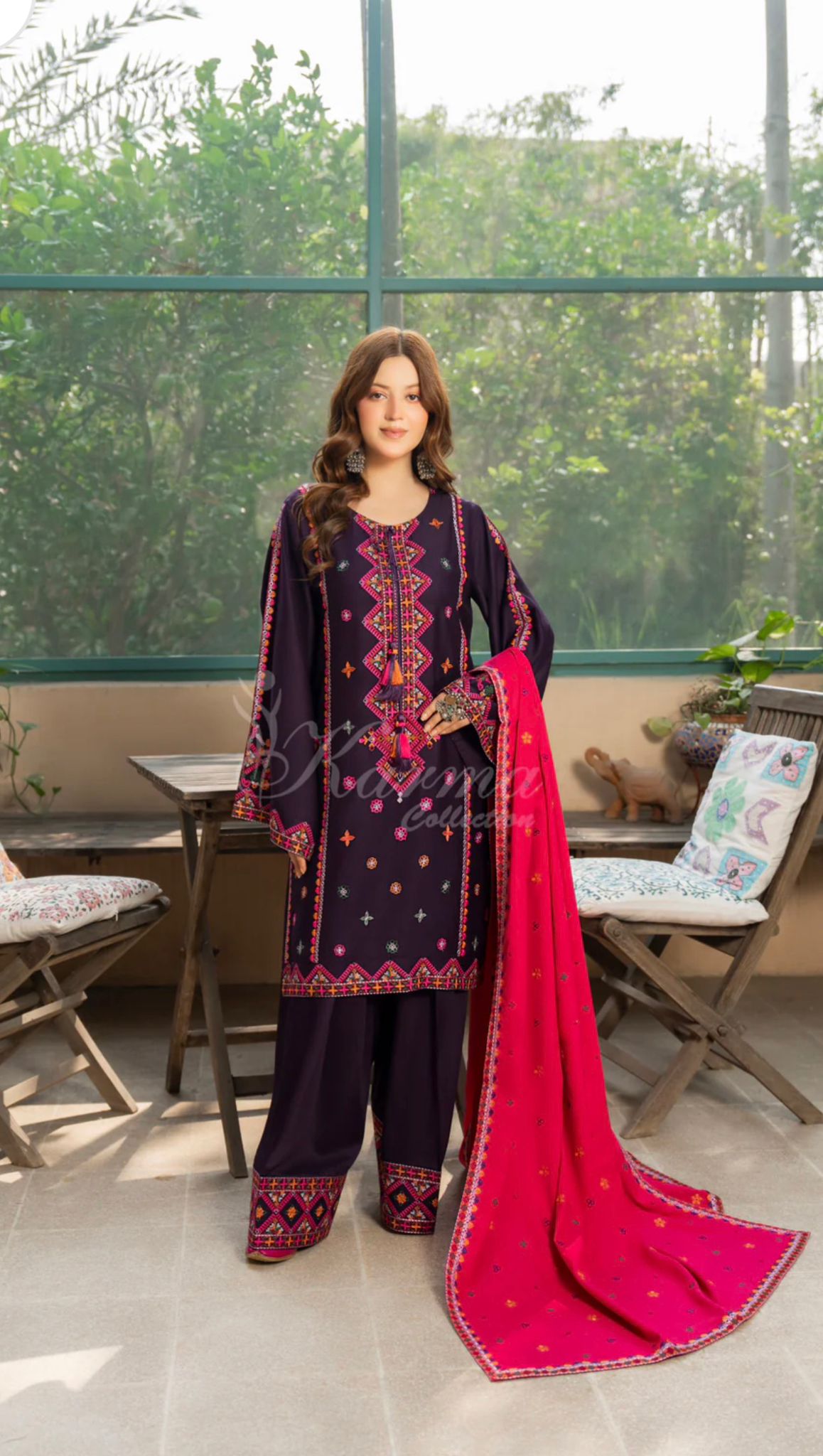 KARMA'S NIGAR MAGENTA